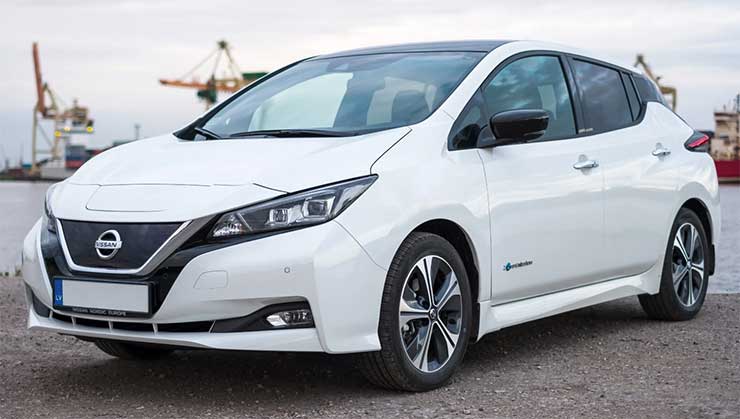 Nissan Leaf авто з США